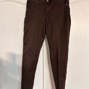 Needle & Thread Women's Skinny Jeans - Brown